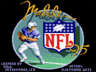 NFL 95 screenshot 3 for Sega Game Gear